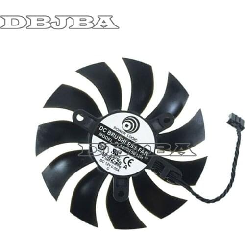 PLA09215B12H 4Pin Graphics Fan For EVGA GeForce GTX 1050 TI 4gb SC Graphics Card