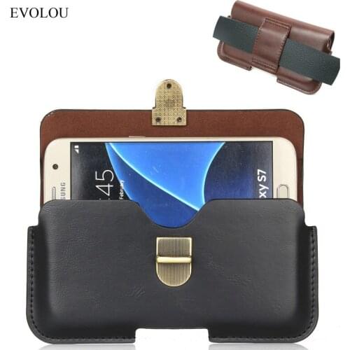 Retro Waist Holster Belt Clip Cover for Samsung S21 Ultra S20 A72 A52 A32 Leather Case Pouch Flip Bag for Samsung A22 M32 F52