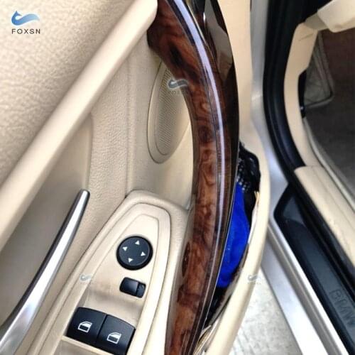 For BMW 3 4 Series F30 F35 2012 2013 2014 2015 2016 4PCS Interior Door Handle Panel Pull Armrest Protective Cover Trim