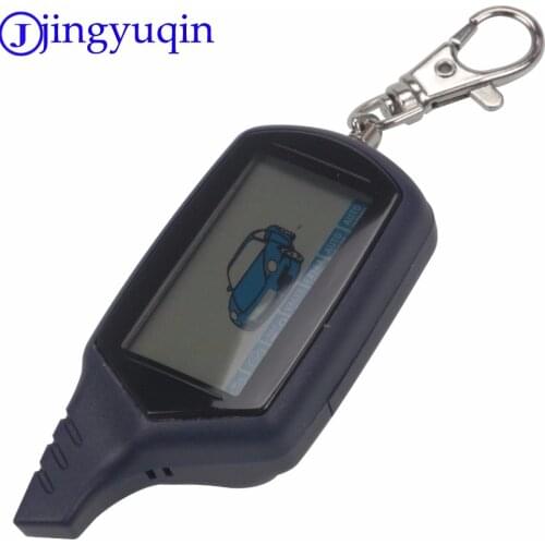Bilchave A9 2-way LCD Remote Control KeyChain + A9 Silicone Case For Two Way Car Alarm System Twage Starline A9 Key chain Fob