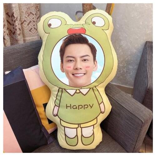 Storm Dance William Chan Humanoid Pillow Real Photos Waiting Surrounding Shaped Pillow Cartoon Doll Waist Cushion Home Decor