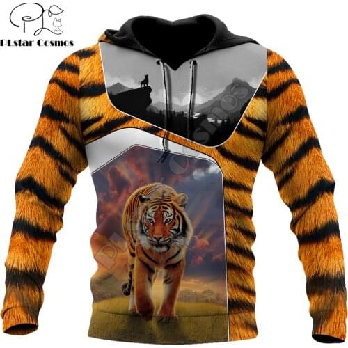 Animal Beautiful Love Tiger 3D All Over Printed Unisex Deluxe Hoodie Men Sweatshirt Zip Pullover Casual Jacket Tracksuits DW0287