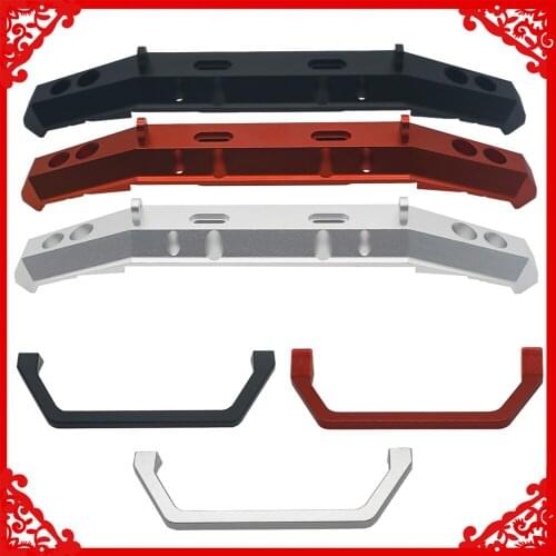 Machined alloy front bumper set for 1/10 Redcat Gen8 crawler upgraded parts