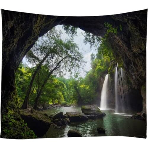 Creative Painting Eye In The Sky Hole Cave Cavern Tapestry Wall Hanging Bed Spread Beach Towel Table Cloth Yoga Mat Large Size