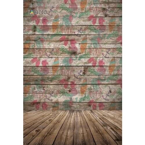 Laeacco Retro Brown Wooden Boards Leaves Graffiti Scenery Home Decor Background Photocall Photophone Backdrops For Photo Studio
