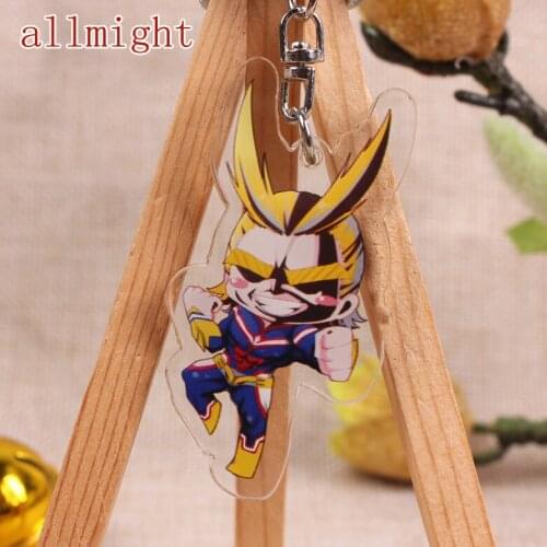 My Hero Academia Anime Action Key Chain Acrylic Figure Keyring Collection Keychain Keyholder Unisex Gift