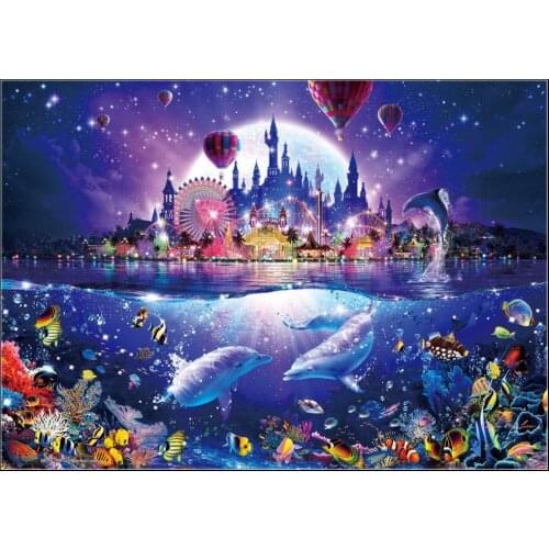 Embroidery Counted Cross Stitch Kits Needlework - Crafts 14 ct DMC DIY Arts Handmade Decor - Dream Time