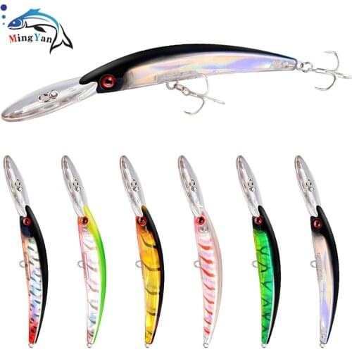 NEW Sinking Minnow Fishing Lure 17cm 24g Lifelike Fish Swing Hard Bait High Quality Noise Japan Fishing Tackle Deep Diving Lure