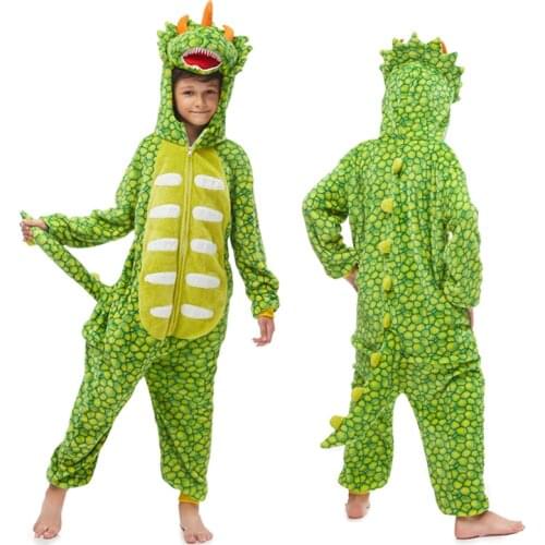 Christmas Unicorn Dragon Onesies Kids Girls Boys Animal Cartoon Pajamas Funny Festival Party Fancy Suit Cosplay Costume Overalls