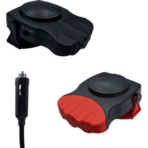 12V Portable Car Heater Defrosts Auxiliary Defogger Fan Antifreeze For Auto Home Boat Motor Caravan Camper Van RV Tent Low Noise