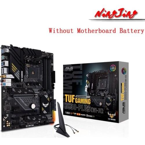 ASUS TUF GAMING B550 PLUS WIFI ATX B550M AMD B550 DDR4 4600(OC)MHz 128G,M.2, SATA 6Gb/s,USB 3.2,Best support R9 Desktop AM4 CPU