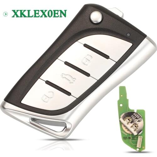 Bilchave 3 Buttons XKLEX0EN Wired Universal Remote Car Key Xhorseor For VVDI2 MINI Key Tool Max Programmer For Lexus Design