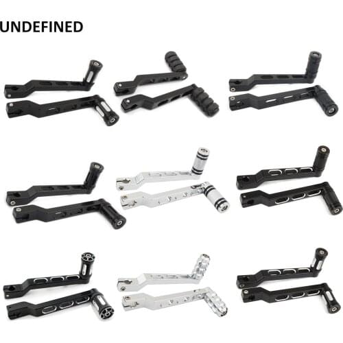 Motorcycle Heel Toe Shift Levers Shifter Pegs for Harley Touring Softail Road King Electra Glide Trike Fatboy Heritage FLST FLHT