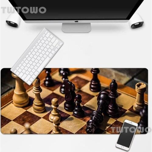 Chess Mouse Pad Large Gaming Keyboard Pad Mouse Mat MousePad Desktop Mouse Pad Table Mat Soft Gamer Carpet Mice Pad Laptop
