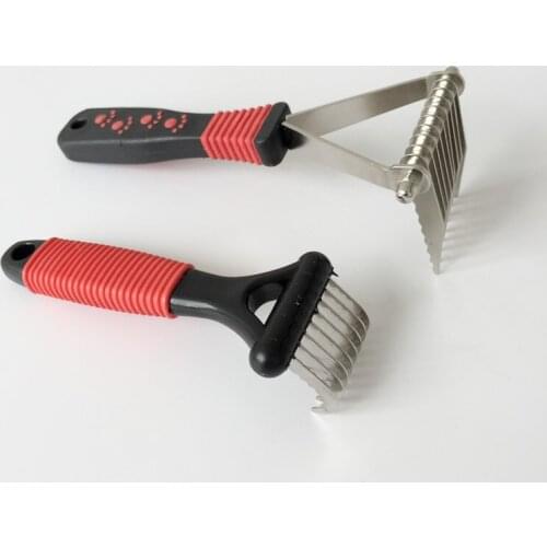 Not hurt the skin dog brush clean up the knot hair quickly remove the hair cat brush dog grooming supplies