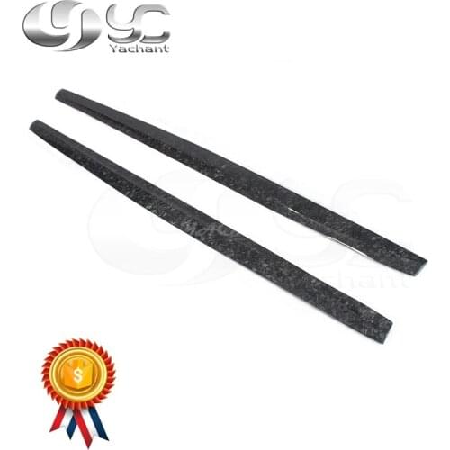 Car-Styling Forged Composite Side Skirts Underboard Fit For 17-18 971 Panamera YC DESGIN Style Side Skirt Underboard Extension