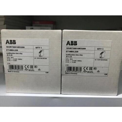 CT-MBS.22S brand new genuine ABB electronic time relay CT-MBS.22S 24-48V DC, 24-240V