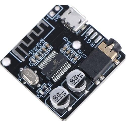1pcs Bluetooth 5.0 Audio Receiver Module MP3 Lossless Decoder Board 3.7-5V Wireless Stereo Music Decoding Amplifier Board