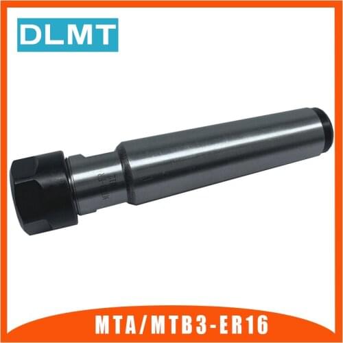 1pcs MTB3 ER16A M12 collet chuck handle Morse Taper Milling Chuck handle MTA3 ER16