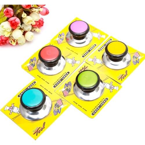 1PC Replacement Knob Grip Handle Wok Pan Pot Glass Lid Cover Cookware Anti-scald