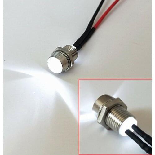 Pilot Indicator Lights Plastic LED Replacement 10pcs Direct replacement