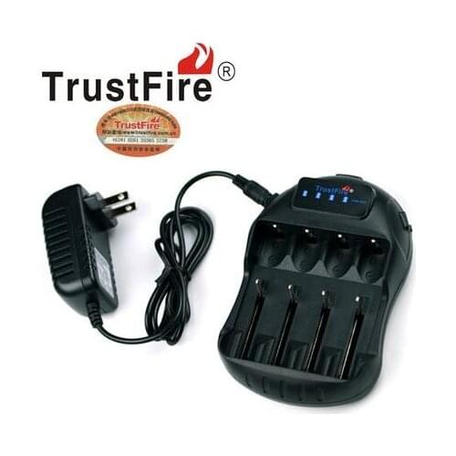 30pcs/lot TrustFire TR-009 Digital Smart LED Display Intelligent Battery Charger with USB Charging Port for 18650 14500 AA/AAA