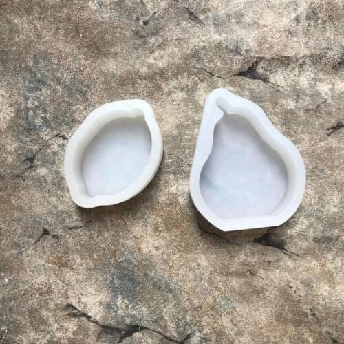 DIY 3D Geometric Round Triangle Candle Molds Pear Lemon Epoxy Resin Casting Mold Dropshipping