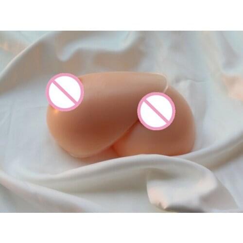 500g/pair B cup mastectomy crossdressing breast forms fake silicone breast for men sexy nipple breast forms