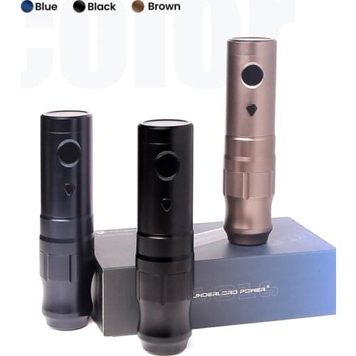 Wireless Power Tattoo Pen New Rechargeable Battery Adjusting Voltage Cutting Line Fog Integration Portable Tattoo Machine