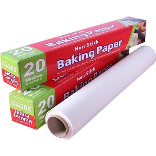 20M Parchment Paper Double-sided Baking Paper Oil-absorbing Paper DIY Kitchen Barbecue Paper Conditioning Paper High Quality