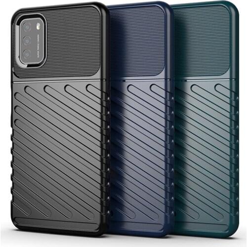 For Xiaomi POCO M3 Case Soft Silicone Armor Shockproof protective Back Cover Case for xiaomi Pocophone M3 pocoM3 phone shell