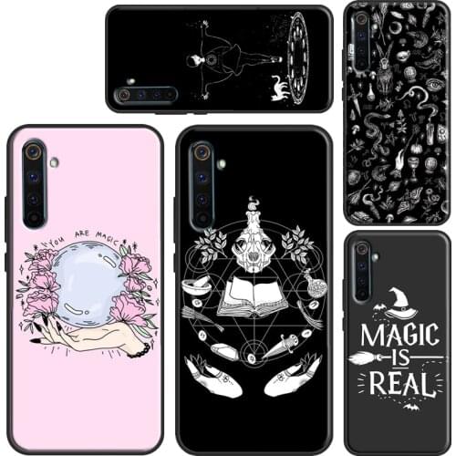 Witch Magic Case For OPPO A9 2020 For Realme X7 Pro 7 6 X2 C3 For OnePlus Nord 7T 8T 7 8 Pro Cover