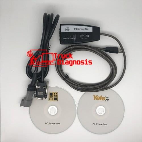 V4.94 for Yale Hyster PC Service Tool CAN USB Interface diagnostic cable Ifak Hyster forklift auto diagnositc tool