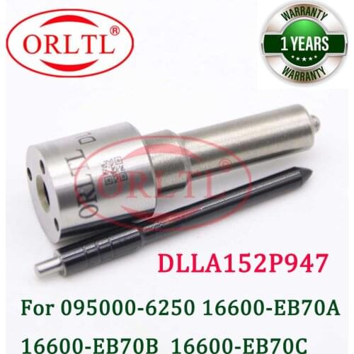Diesel Fuel Sprayer DLLA152P947 (093400-9470) Original Injector Nozzle DLLA 152 P 947/DLLA 152 P947 For 16600-EC00# 16600-EB70A
