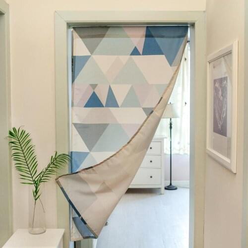 Nordic Door Curtain Waterproof Cloth Curtains for Bar Kitchen Cabinet Door and Widow Partition curtain