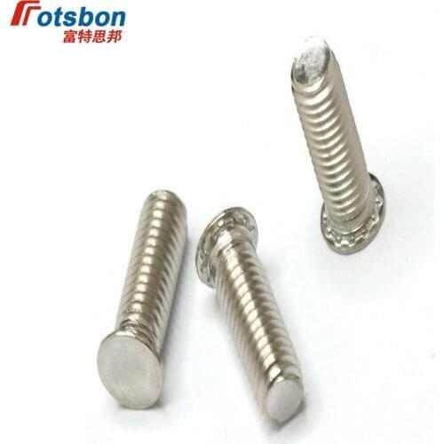 FHS-832-14 Round Head Studs Self-clinching Blind Rivet Protruding Stud Clinch Screw Platen Screws Sheet Metal Vis PEM Standard