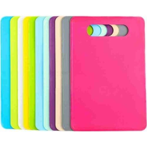 1pc Flexible Cutting Boards Chopping Board Plastic Fruit Vegetable Cutting Mat Kitchen Gadgets Non-slip Flexible Cutting Boards