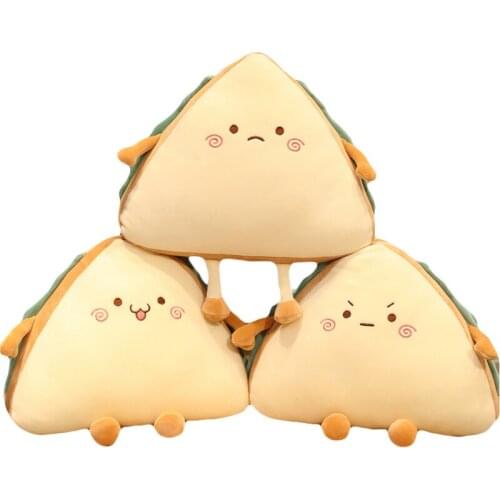 Cute cartoon food plush toy stuffed plush fast food sandwich soft doll sandwich throw pillow cushion home sofa decor kids toys