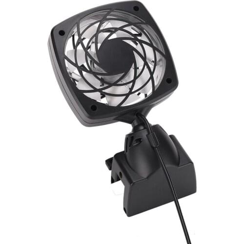 Fish Tank Cooling Fan Universal Adjustable Speed Aquarium Plant Shrimp Tank Expandable Multi Head temperature Control