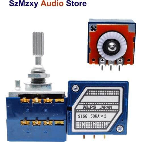 5PCS/Lot ALPS 27 10K 50K 100K DIY HIFI DIP6 ALPS