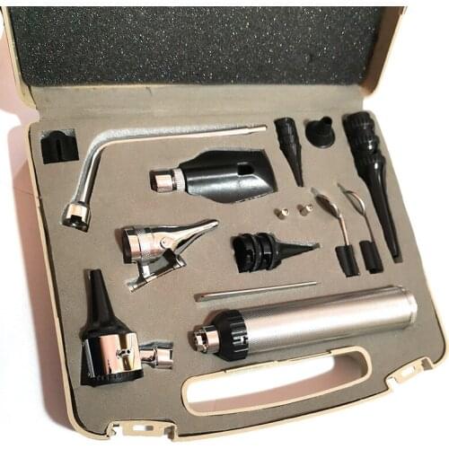 Five Senses Checker Set Ophthalmoscope Otoscope Nasal Expander Throat Examination Small Animals Can Be Checked