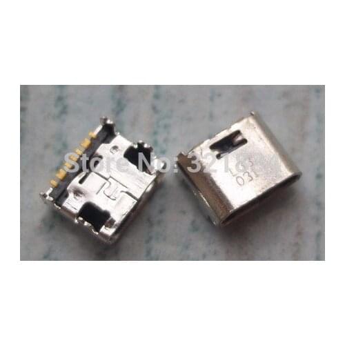 50pcs micro 7pin usb connector for Samsung Galaxy Tab A T280 T285 T580 T585 T375 T377