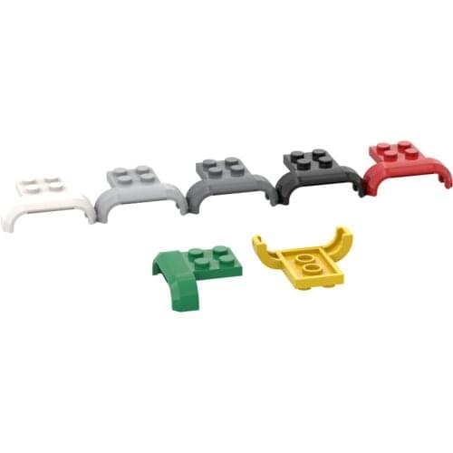 BuildMOC Compatible Assembles Particles 28326 4X3X1 Arch fender Arched For Building Blocks Parts DIY