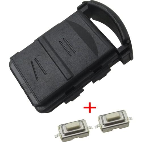 Replace Key Shell For Vauxhall For Opel Corsa C Combo Tigra Meriva Agila Combo 2 Button Remote Key Case Cover Fob 2 Micro Switch