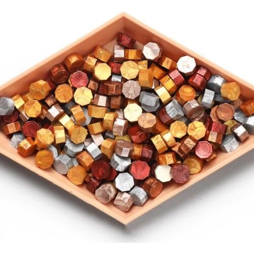 100pcs Sealing Wax Seal beans Stamp Beads for vintage craft Envelope Wedding Wax seal Ancient Sealing Wax stamp Making Tool