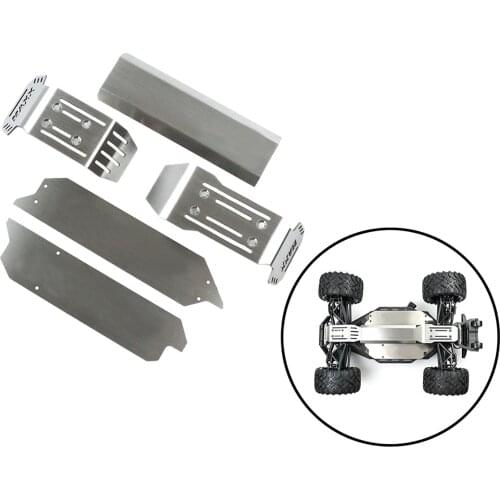 RC Chassis Protector Chassis Armor Guard Plate for Trax-xas 89076-4 1/10 Scale RC Monster Trucks Upgrade Parts