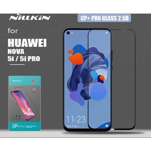 Nillkin for Huawei Nova 5i Glass CP+ PRO 2.5D Full Cover 0.3MM HD Tempered Glass Safety Screen Protector for Huawei Nova 5i Pro