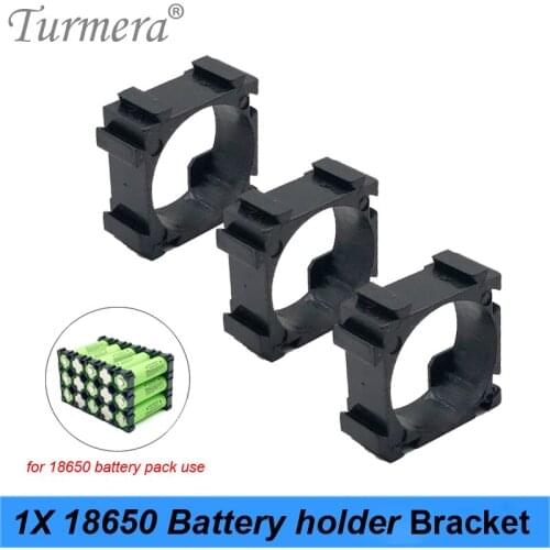 18650 Storage Box Bracket Battery Holder 18650 Li-ion Cell Holder Safety Anti Vibration Plastic Case 18650 Battery Holder Black