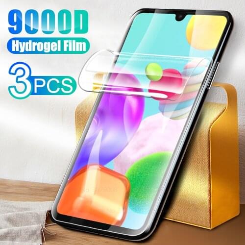 3PCS hydrogel film for samsung galaxy a41 smartphone screen protector for samsung a41 a 41 6.1'' SM-A415F films cover not glass