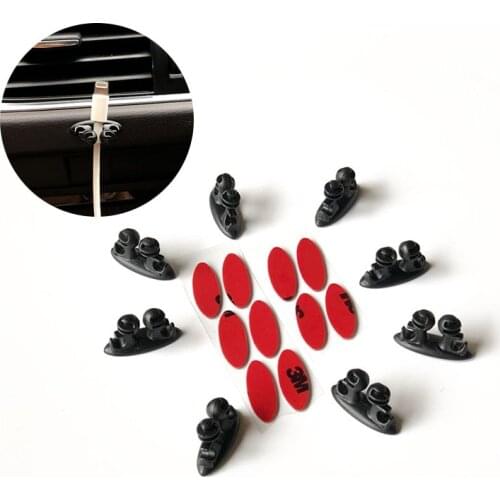 8pcs Car Wire Clip Stickers case for Chery Tiggo Fulwin A1 A3 QQ E3 E5 G5 V7 EMGRAND EC7 EC7-RV EC8